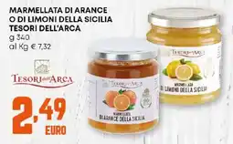 Pam Marmellata di arance o di limoni della sicilia TESORI DELL'ARCA offerta