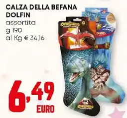 Pam Calza della befana dolfin offerta