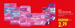 Lidl Lines Intervallo salvaslip offerta