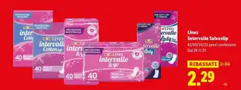 Lines Intervallo salvaslip