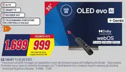 Trony LG SMART TV OLED 55C5 offerta