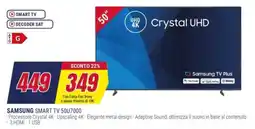 Trony SAMSUNG SMART TV 5007000 offerta