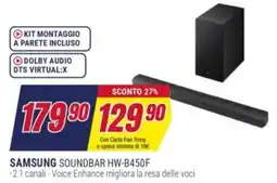 Trony SAMSUNG SOUNDBAR HW-B450F offerta