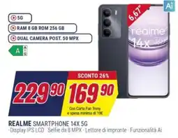 Trony REALME SMARTPHONE 14X 5G offerta
