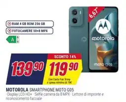 Trony MOTOROLA SMARTPHONE MOTO G05 offerta