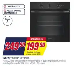 Trony INDESIT FORNO IO 235H B offerta