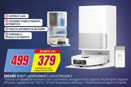 Trony DREAME ROBOT LAVAPAVIMENTI L10S ULTRA GEN 2 offerta