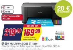 Trony EPSON MULTIFUNZIONE ET-2860 offerta