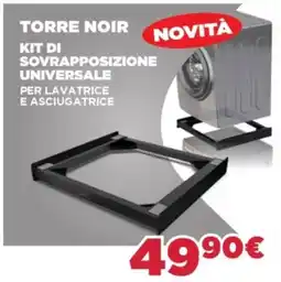Trony Meliconi torre noir kit di sovrapposizione universale offerta