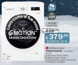 Al Pentolone LG Electronics F4R3011NSWB offerta