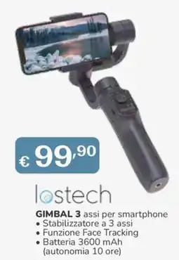 Al Pentolone Lostech gimbal 3 offerta