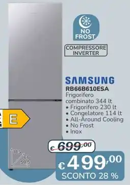 Al Pentolone SAMSUNG RB66B610ESA Frigorifero combinato offerta