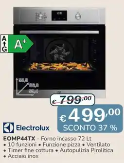 Al Pentolone Electrolux EOMP44TX - Forno incasso offerta