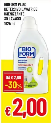 A&O Bioform plus detersivo lavatrice igienizzante offerta