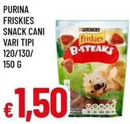 A&O Purina friskies snack cani offerta