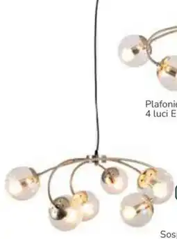 Al Pentolone Sospensione 6 luci E14 offerta