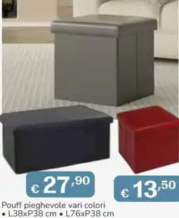 Al Pentolone Pouff pieghevole offerta