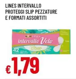 A&O Lines intervallo proteggi slip pezzature offerta