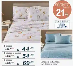 Al Pentolone Lenzuola in flanella offerta