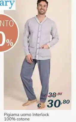 Al Pentolone Pigiama uomo Interlock offerta