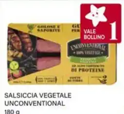 Il Gigante Salsiccia vegetale unconventional offerta