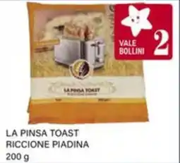 Il Gigante La pinsa toast riccione piadina offerta