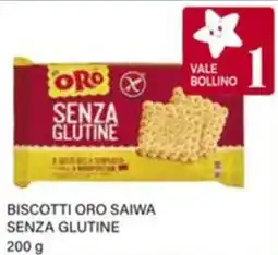 Il Gigante Biscotti oro saiwa senza glutine offerta