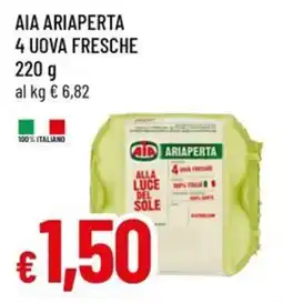 A&O Aia ariaperta 4 uova fresche offerta