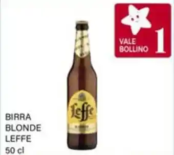Birra blonde LEFFE