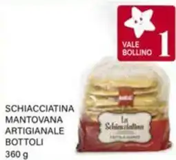 Il Gigante Schiacciatina mantovana artigianale bottoli offerta