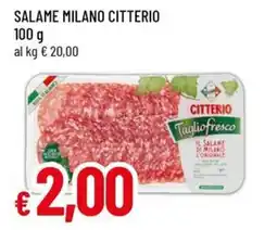 A&O Salame milano CITTERIO offerta