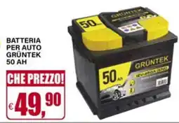 Il Gigante Batteria per auto grüntek 50 AH offerta