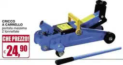 Il Gigante Cricco a carrello portata massima 2 tonnellate offerta