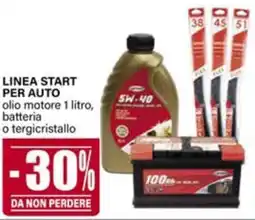Il Gigante Linea start per auto olio motore, batteria o tergicristallo offerta