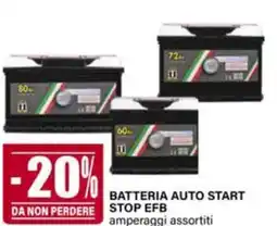Il Gigante Batteria auto start da non perdere stop efb offerta