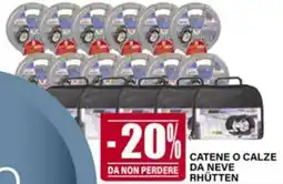 Il Gigante Catene o calze da neve rhütten offerta