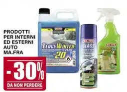 Il Gigante Prodotti per interni ed esterni auto ma.fra offerta