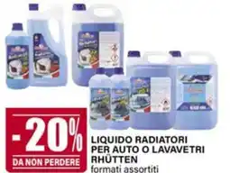 Il Gigante Liquido radiatori per auto o lavavetri RHÜTTEN offerta