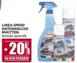 Il Gigante Linea spray antighiaccio rhütten offerta