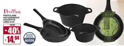 Il Gigante Pintinox pentolame antiaderente linea evo offerta