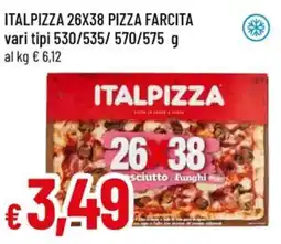 A&O Italpizza 26x38 pizza farcita offerta