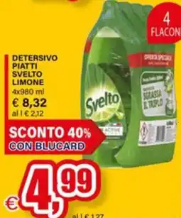 Il Gigante Detersivo piatti svelto limone offerta