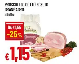 A&O Prosciutto cotto scelto granmagro offerta
