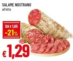 A&O Salame nostrano offerta