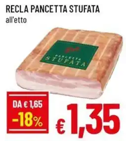 A&O Recla pancetta stufata offerta