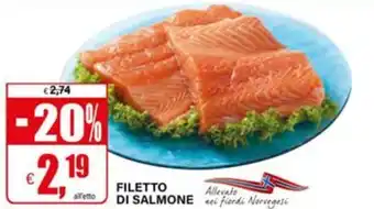 Il Gigante Filetto di salmone offerta