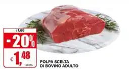 Il Gigante Polpa scelta di bovino adulto offerta