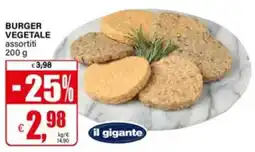 Il Gigante Il gigante burger vegetale offerta