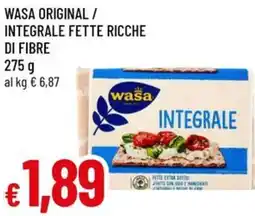 A&O Wasa original / integrale fette ricche di fibre offerta