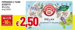 A&O Pompadour le tisane offerta